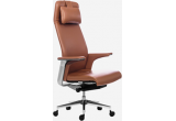 Эргономичное кресло руководителя Match HB коричневая кожа 