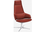 Кресло для руководителя Aston Lounge Красный