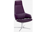 Кресло для руководителя Aston Lounge Фиолетовый