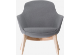 Кресло Noble Wood, серый