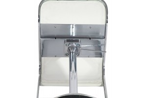 Барный стул LEM Style Piston Stool белая кожа