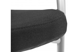 Кресло для посетителей Norway ткань черная