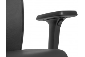 Кресло для руководителя Ronan S алюминий черное