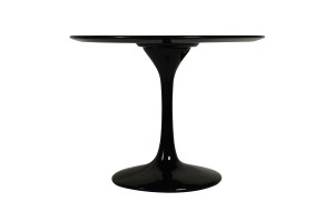 Стол журнальный Eero Saarinen Style Tulip Table MDF черный D60 H52