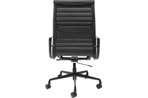 Кресло Eames  Ribbed Office Chair EA 119 Total Black