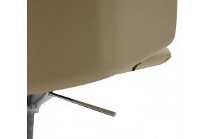 Кресло для переговорных Ivo экокожа, бежевый