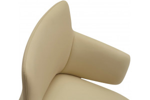Кресло для переговорных Ivo экокожа, бежевый