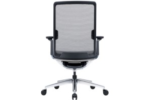 Кресло для руководителя Norden Monro сетка/ткань, серый/черный
