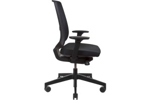 Офисное кресло Profim  LightUp ткань/сетка, черный
