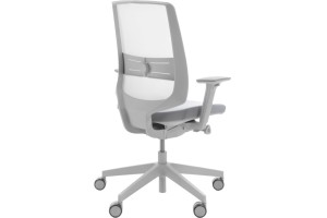 Офисное кресло Profim  LightUp ткань/сетка, серый/белый