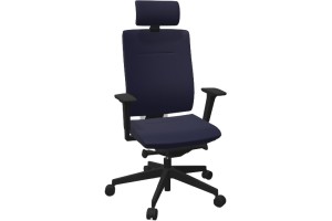 Офисное кресло Profim  Xenon с подголовником ткань,синий