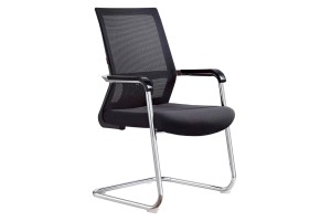 Кресло для посетителей Sunon ПАРОС 604-3C сетка черное (мин. заказ 4 шт)