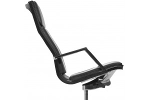 Кресло Luxy NULITE-PAD A черное кожаное