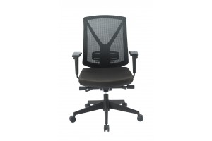 Рабочее кресло Miro-3 черное (пластиковая база)