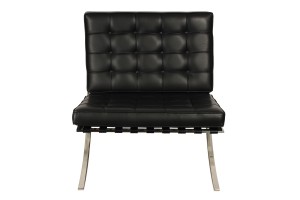 Кресло Barcelona Chair  черное