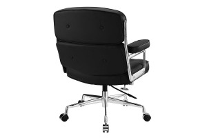 Кресло Eames Style Lobby Chair ES104 черная кожа