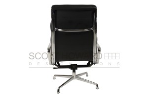 Кресло Eames Style Soft Pad Lounge Chair & Ottoman EA222/EA223
