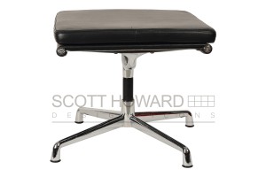 Кресло Eames Style Soft Pad Lounge Chair & Ottoman EA222/EA223