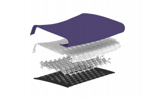 Кресло Herman Miller Embody Acai Berry (Medley)
