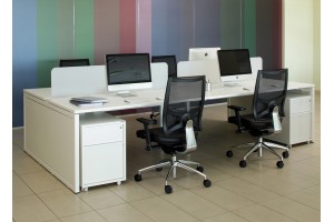 Система офисных столов Nova O для нескольких сотрудников