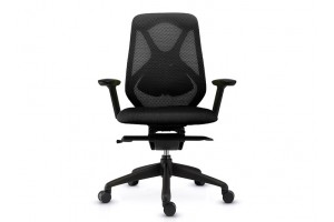 Дизайнерское эргономическое офисное кресло Suit черное