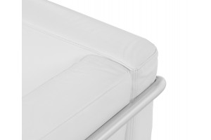 Дизайнерский диван Mykonos белая кожа